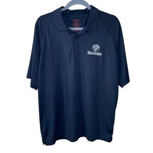 Jagermeister Men's Polo Shirt Embroidery Short Sleeve Black Size XL Extra Large